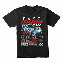 Fast Mode Street Racer - JDM Inspired Car Culture T-Shirt