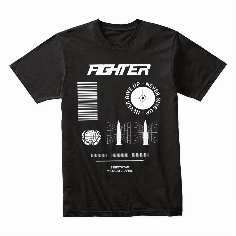 Fighter Never Give Up Shirt