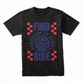 Find Freedom In Every Ride - Car Enthusiast Bold Typography T-Shirt