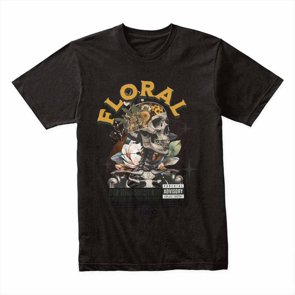 Floral Skeleton Shirt