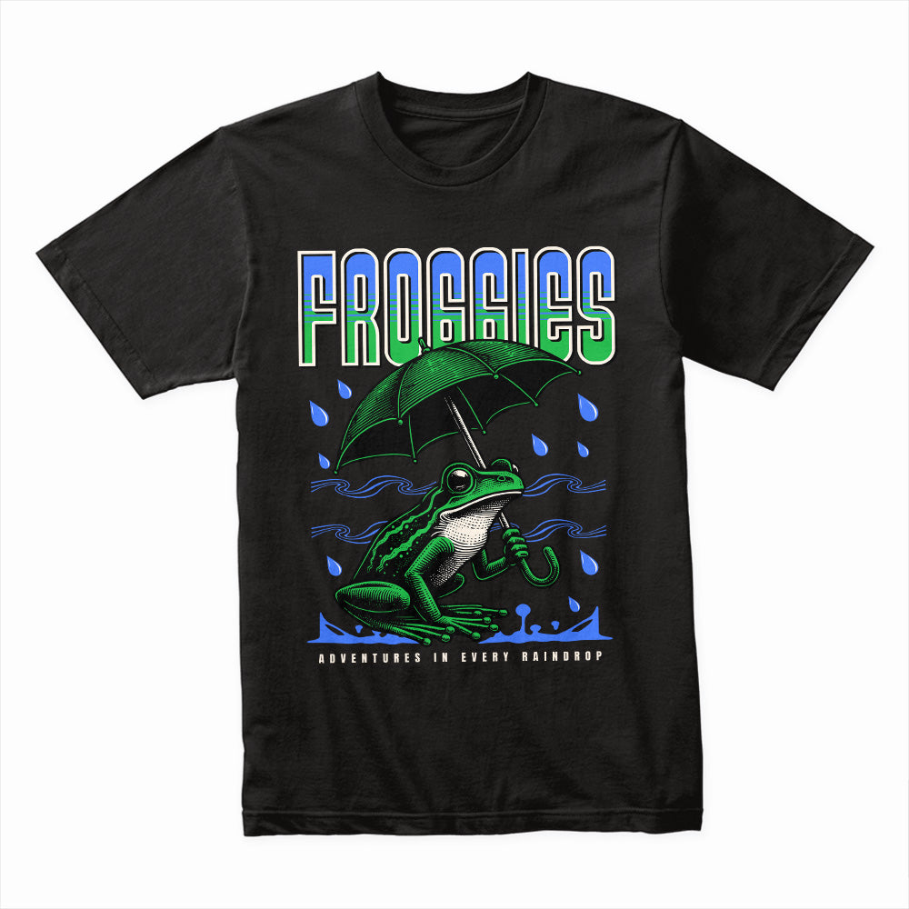 Froggies Adventures in Every Raindrop Shirt