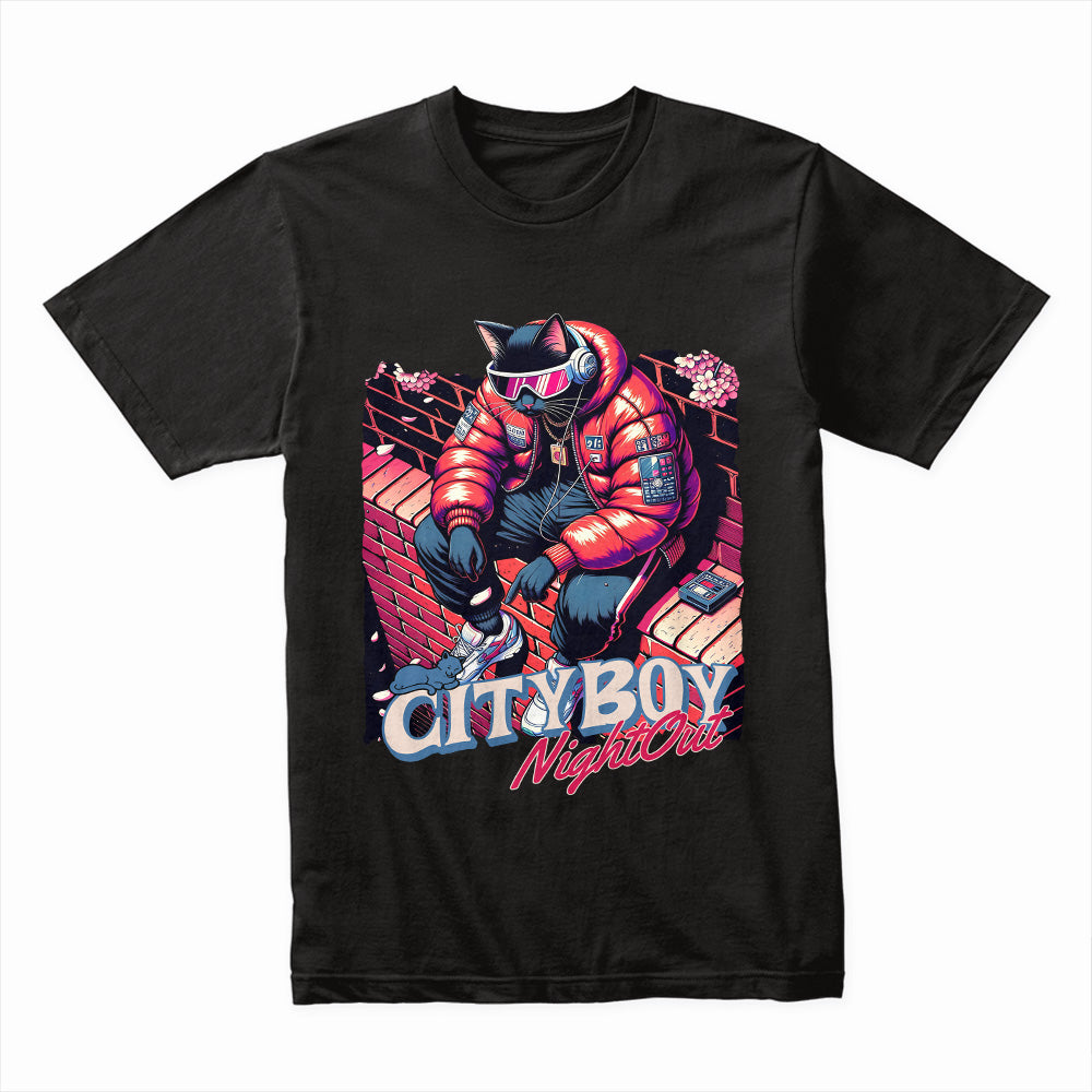Futuristic Cat Shirt