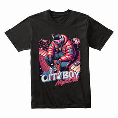Futuristic Cat Shirt