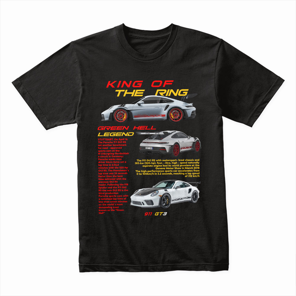 King of The Ring: 911 GT3 Nürburgring Legend T-Shirt