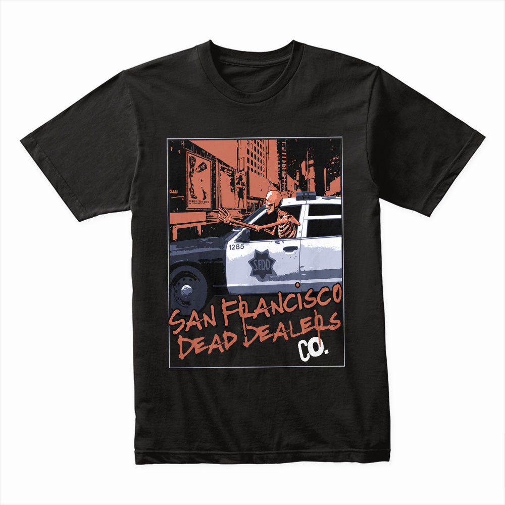 San Francisco Dead Dealers – Dark Urban Streetwear T-Shirt