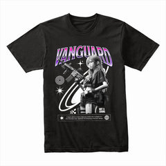 Vanguard Tactical Anime T-Shirt – Cyberpunk Warrior Edition