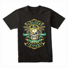 Golden Taipans – San Diego Ornate Skull T-Shirt