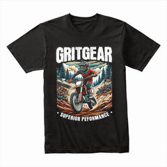 GritGear – Superior Performance Motocross T-Shirt