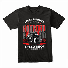 Hotroad Speed Shop: High Performance Custom T-Shirt