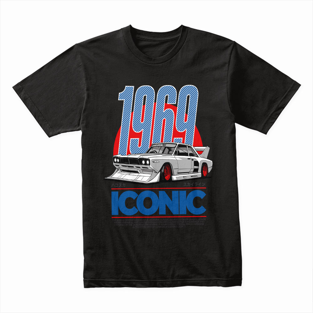 1969 Iconic: Hakosuka Skyline JDM Legend T-Shirt