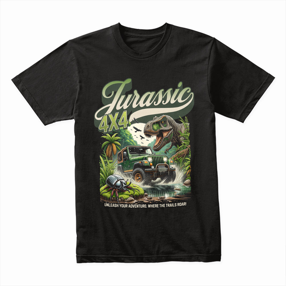 Jurassic 4x4: Adventure Off-Road Dino Safari T-Shirt