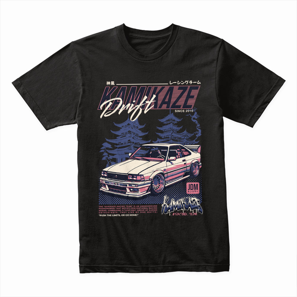 Kamikaze Drift: JDM Underground Racing Team T-Shirt