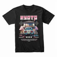 Kyoto Street Scene: JDM Performance Drift T-Shirt