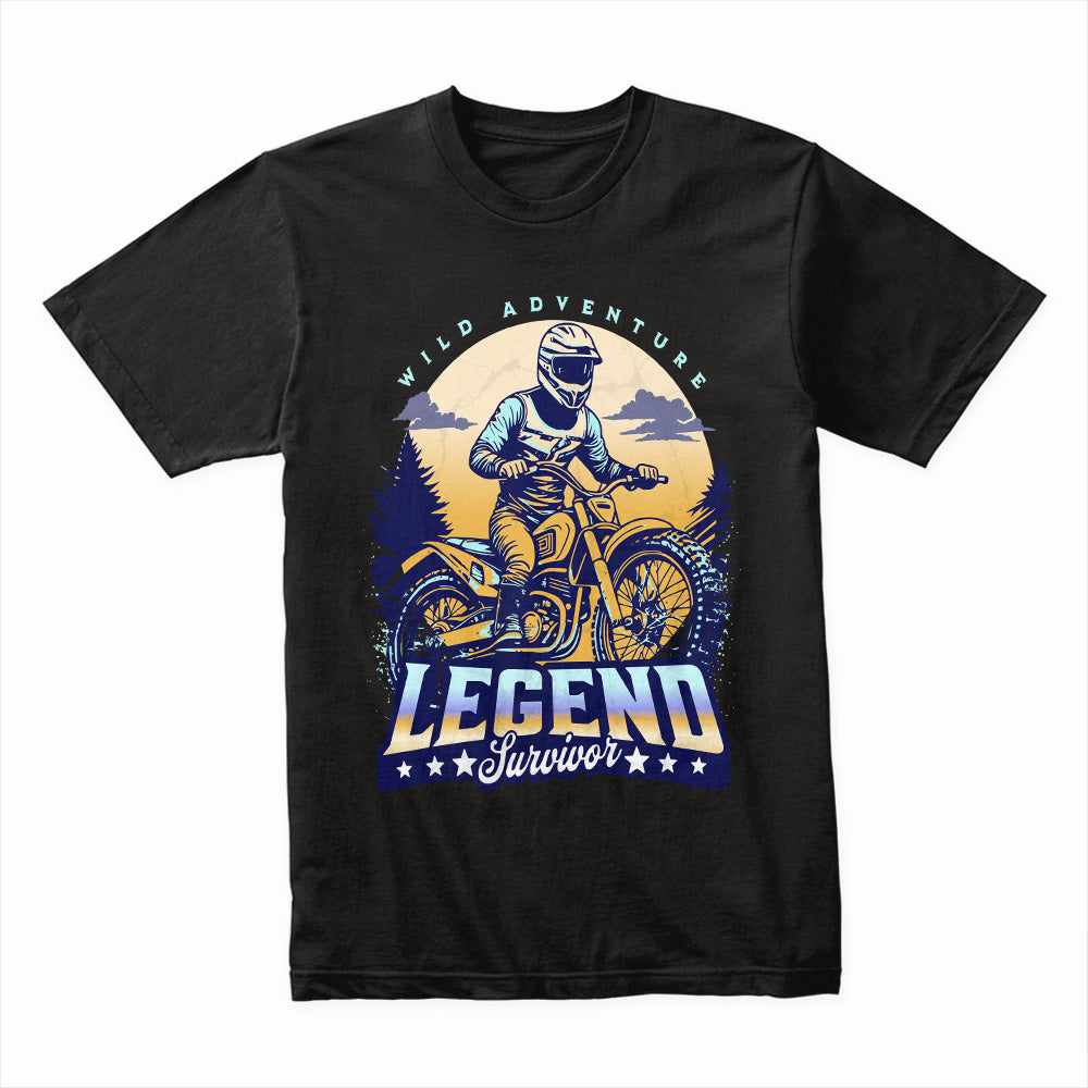 Legend Survivor – Wild Adventure Motocross T-Shirt