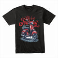 Life is a Journey – Enjoy the Ride Retro Scooter T-Shirt
