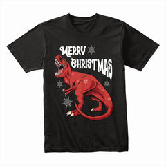 Merry Christmas Dinosaur Shirt