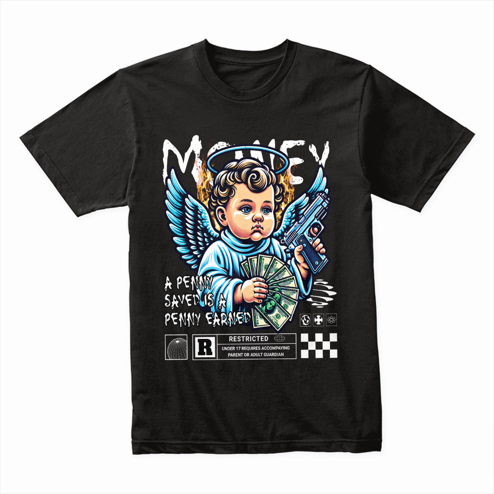 Money Angel Hustle Shirt