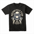 Sedona Motorcycle Club – Skull & Eagle Biker Spirit T-Shirt