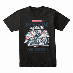 Motorcycle Legend – Vintage UK Chopper Retro Biker T-Shirt