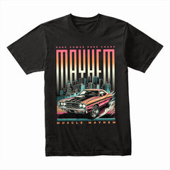 Muscle Mayhem T-Shirt – Pure Power, Pure Chaos Edition