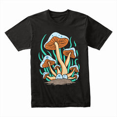 Blue Cap Mushroom Shirt