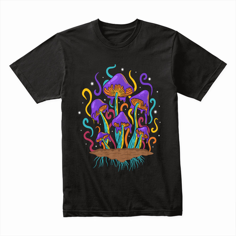 Purple Mushroom Shirt