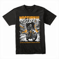 Nocturnal Blaze – Motorcycle Mavericks Graphic T-Shirt