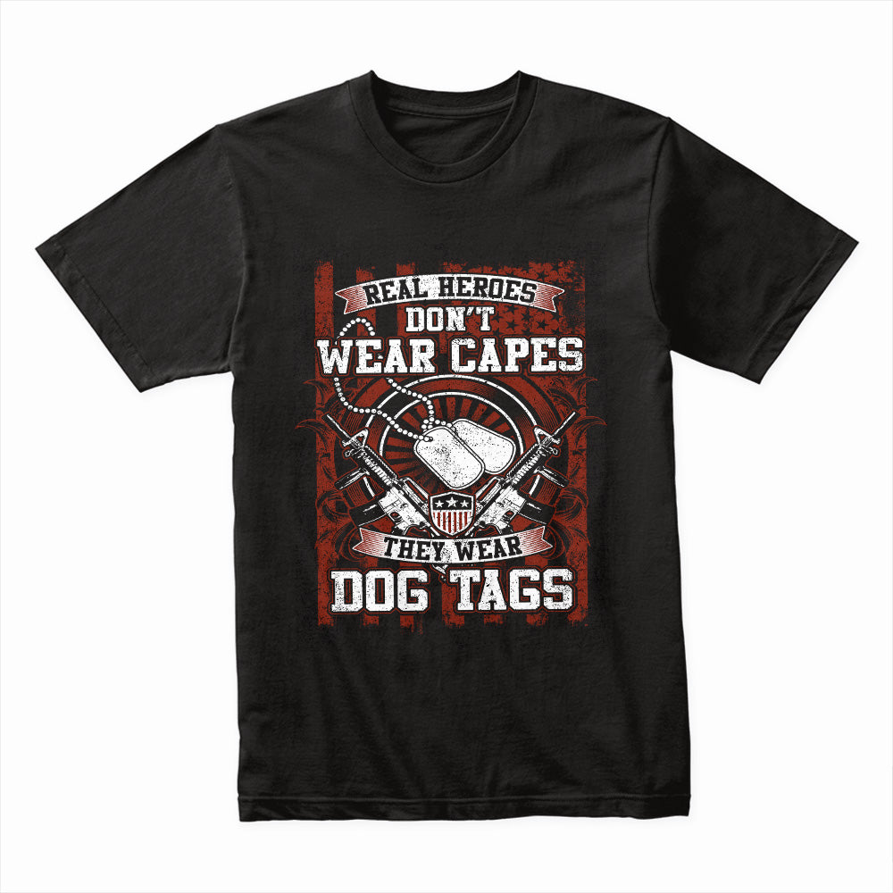 Real Heroes Dog Tags Shirt