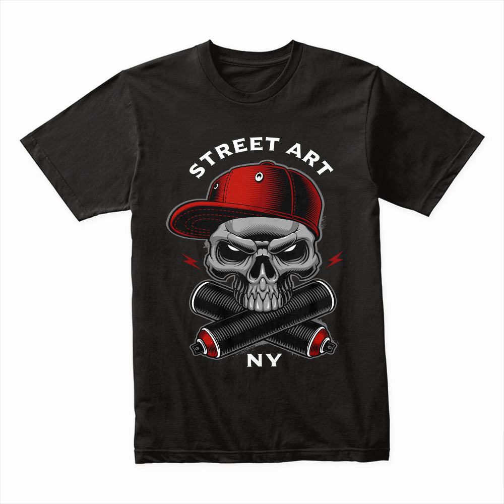 Street Art Skull Shirt