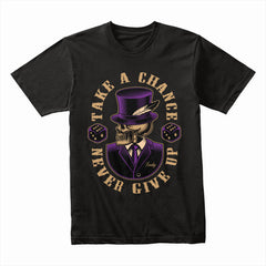 Never Give Up Skull Shirt