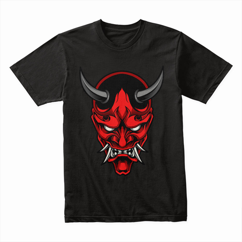 Red Demon Mask Shirt