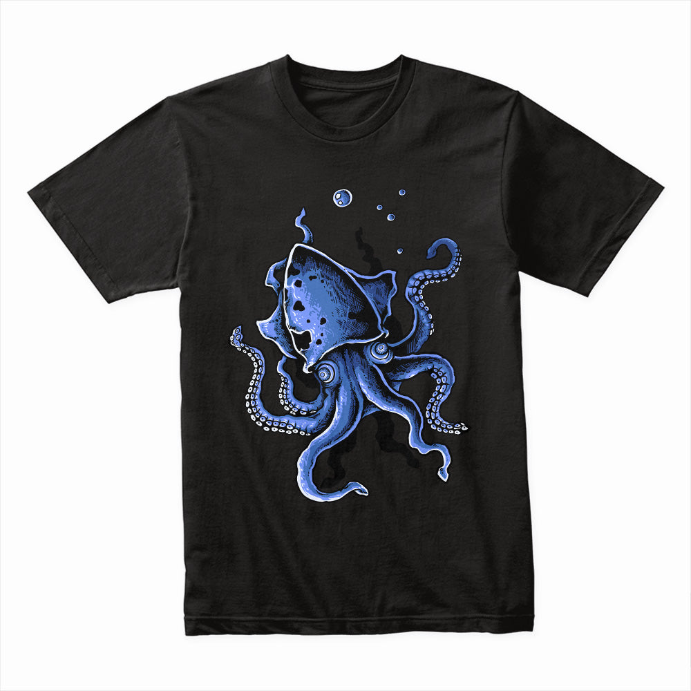 Blue Octopus Shirt