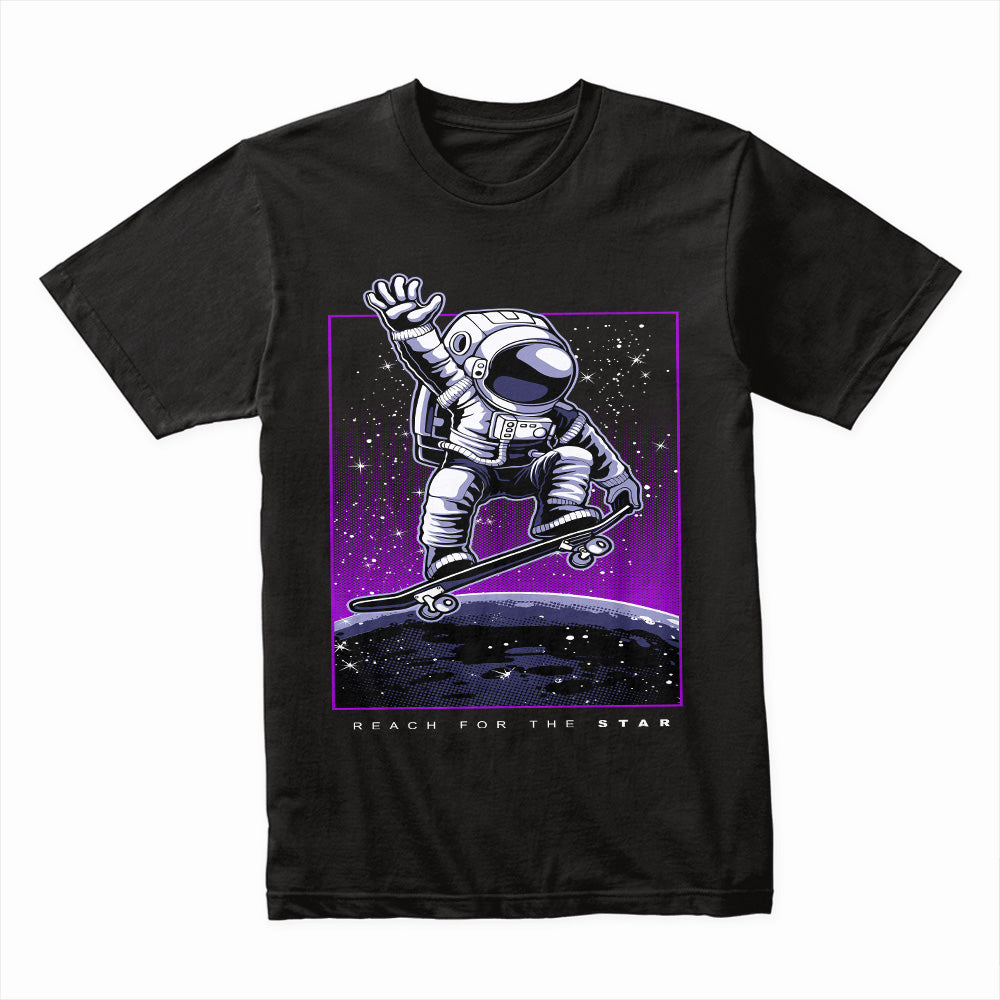 Astronaut Skateboard Shirt