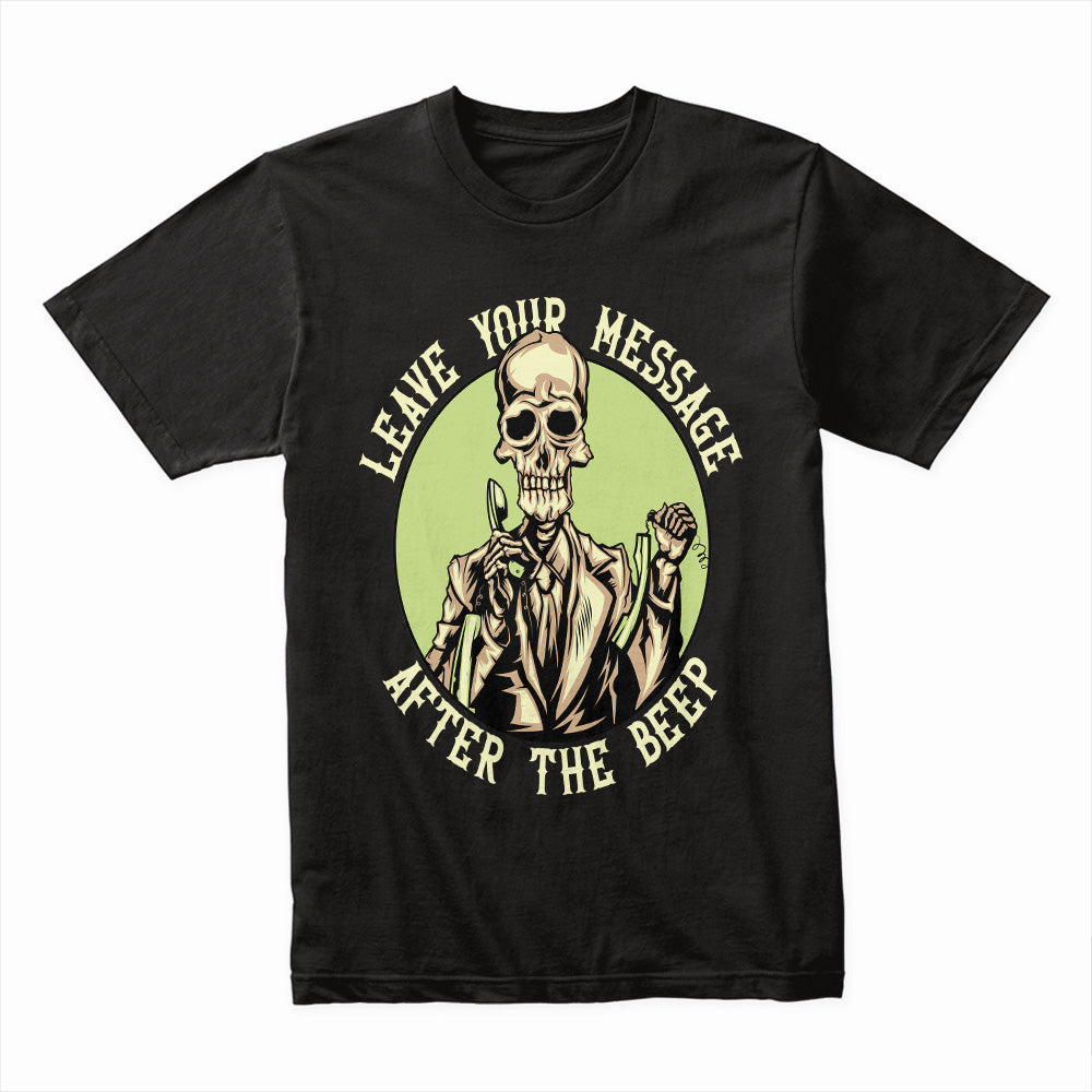 After the Beep Skeleton Shirt