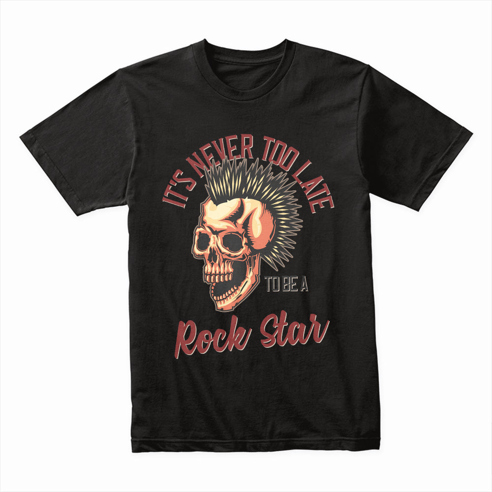 Rock Star Punk Skull Shirt