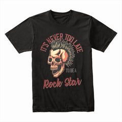 Rock Star Punk Skull Shirt