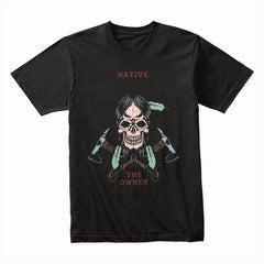 Native Warrior Skull Shirt