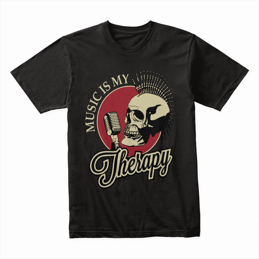 Music Is My Therapy Shirt