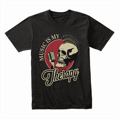 Music Is My Therapy Shirt