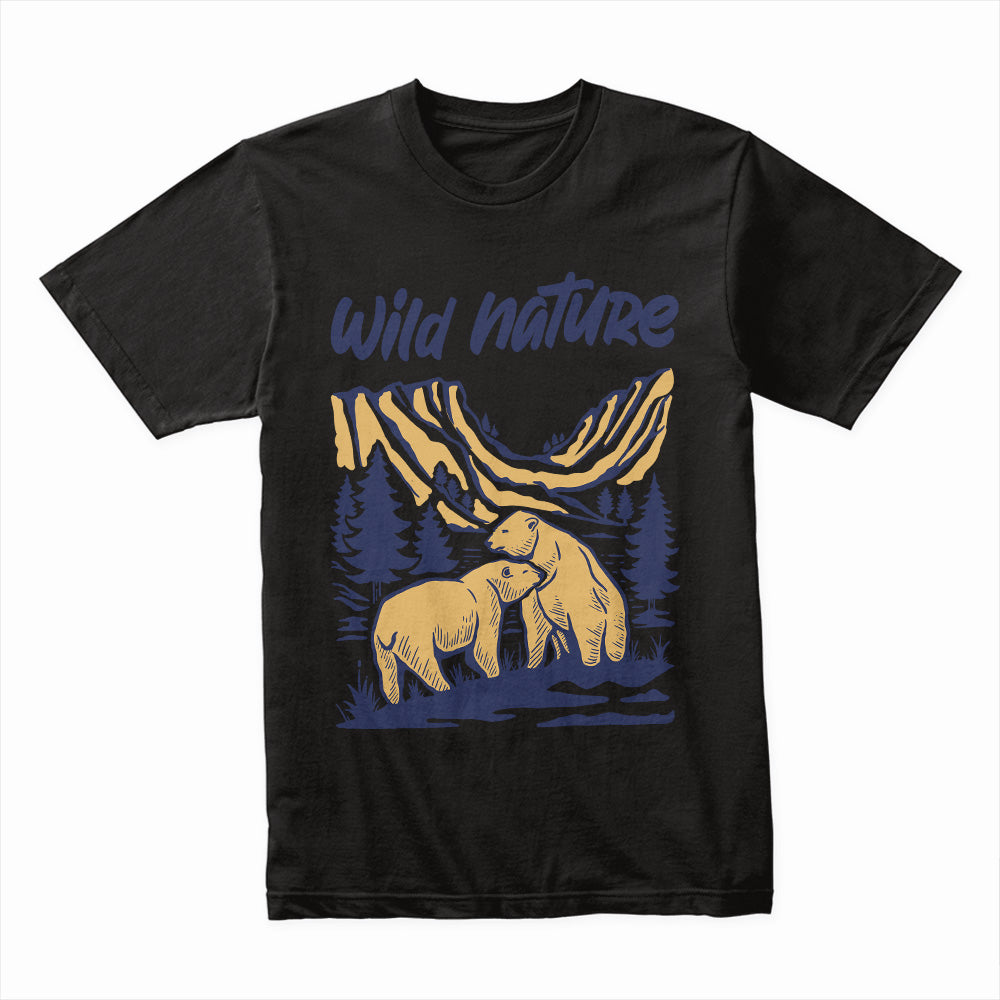 Wild Nature Bears Shirt