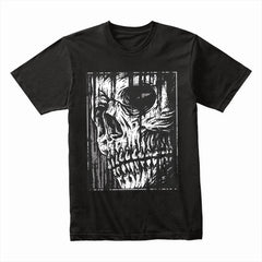 Grunge Skull Face Shirt