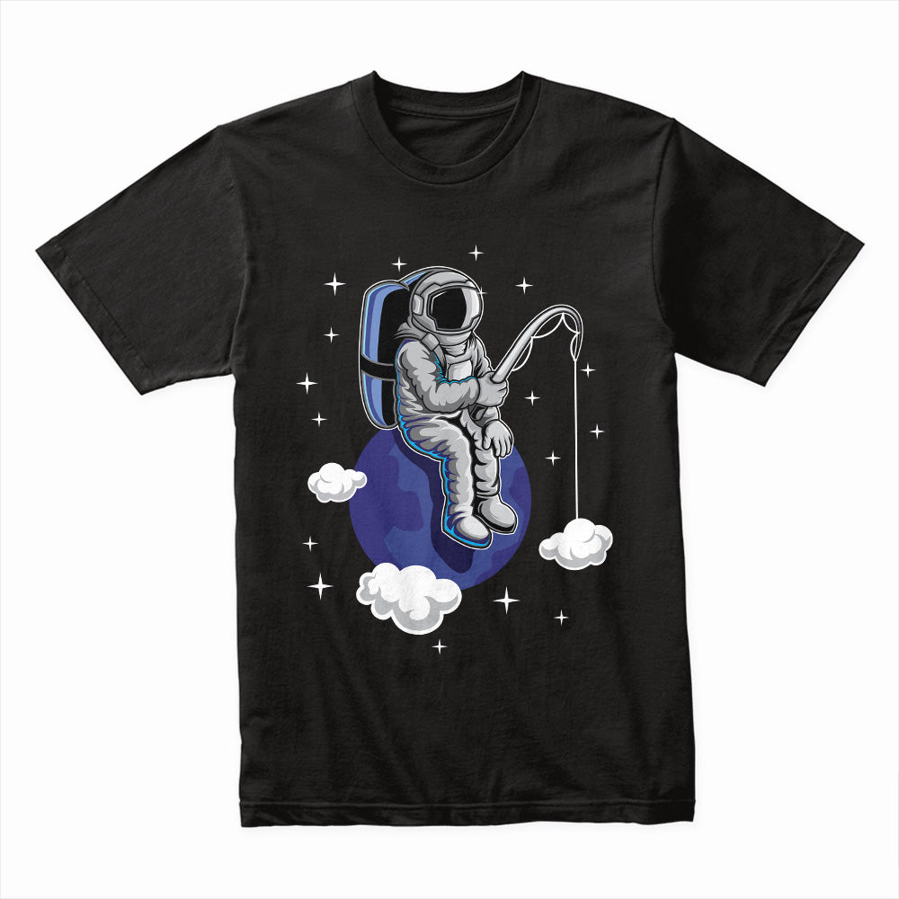 Astronaut Fishing Shirt