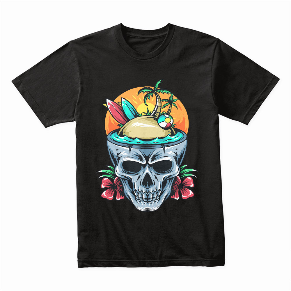 Tropical Skull Shirt