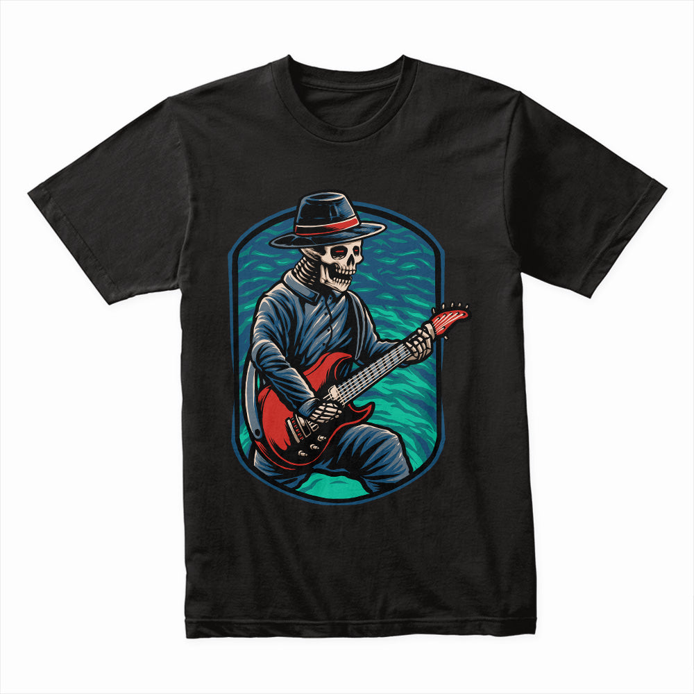 Skeleton Guitar Shirt