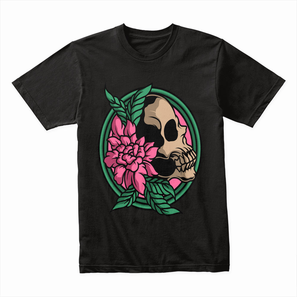 Floral Skull Shirt