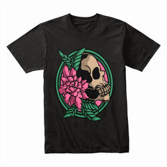 Floral Skull Shirt