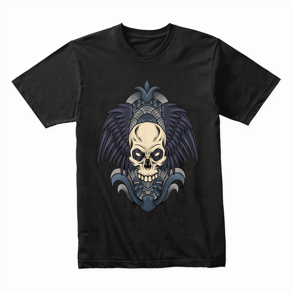 Winged Skull Gothic Shirt