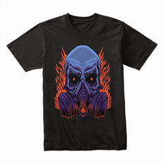 Gas Mask Skull Shirt