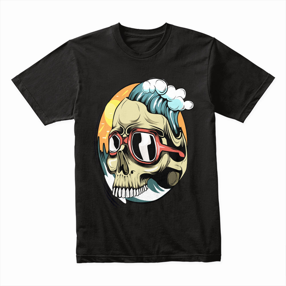 Surfing Skull Shirt