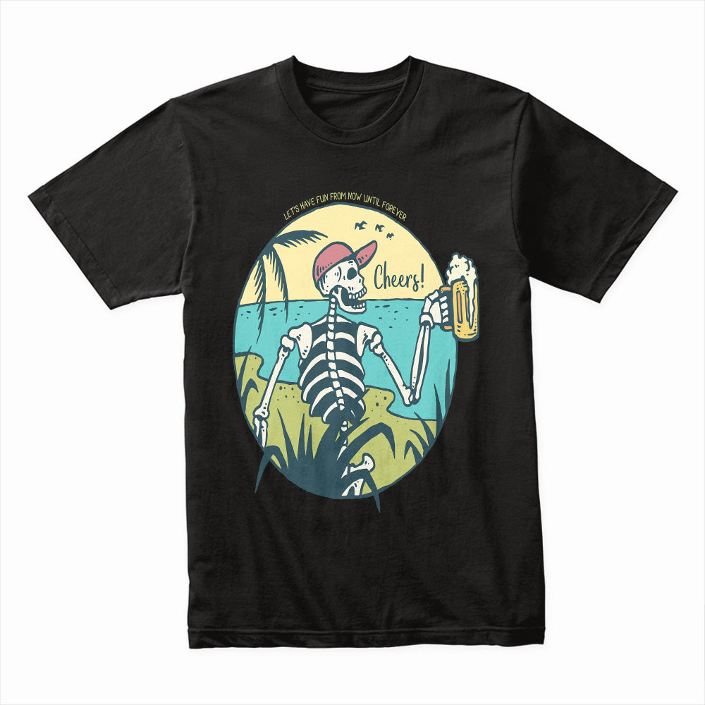 Skeleton Cheers Shirt